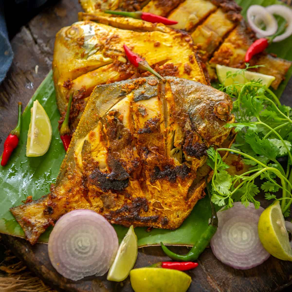 Pomfret Fried