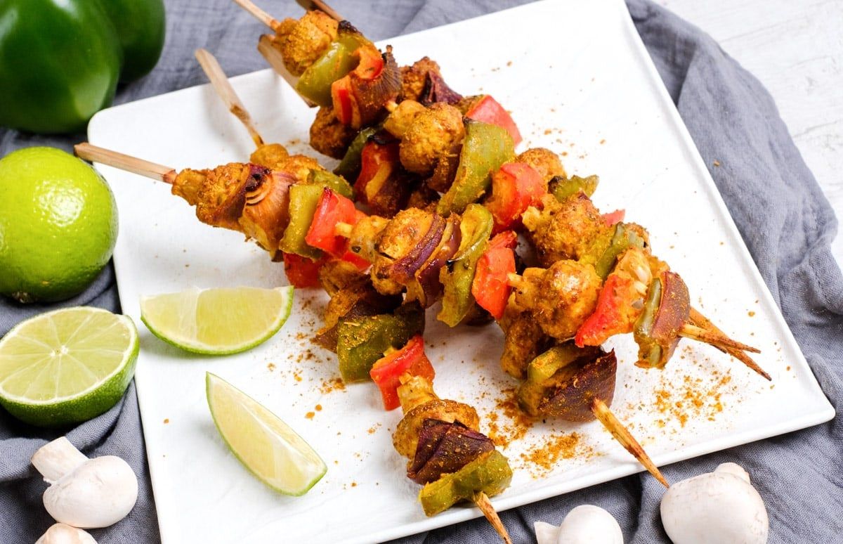 mushroom tikka